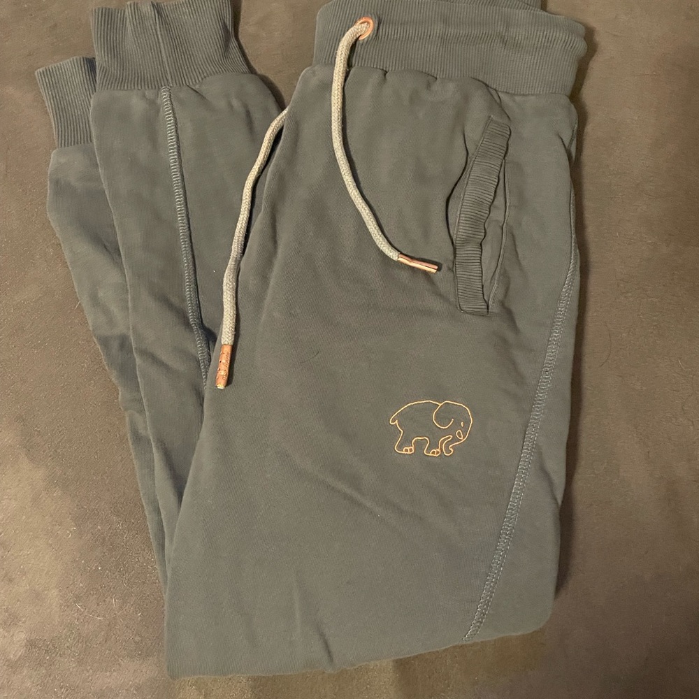 green joggers
